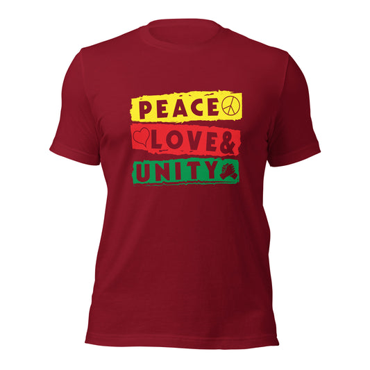 Peace, Love, & Unity T-Shirt (Unisex)